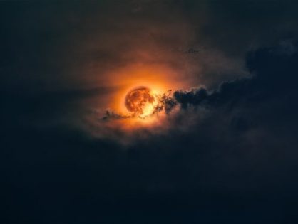 Лунное затмение в Ноябре 2022