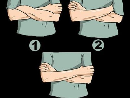 Тест: То, как вы скрещиваете руки, раскрывает секреты вашей личности